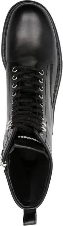 DSQUARED2 Icon Clubbing combat boots Black