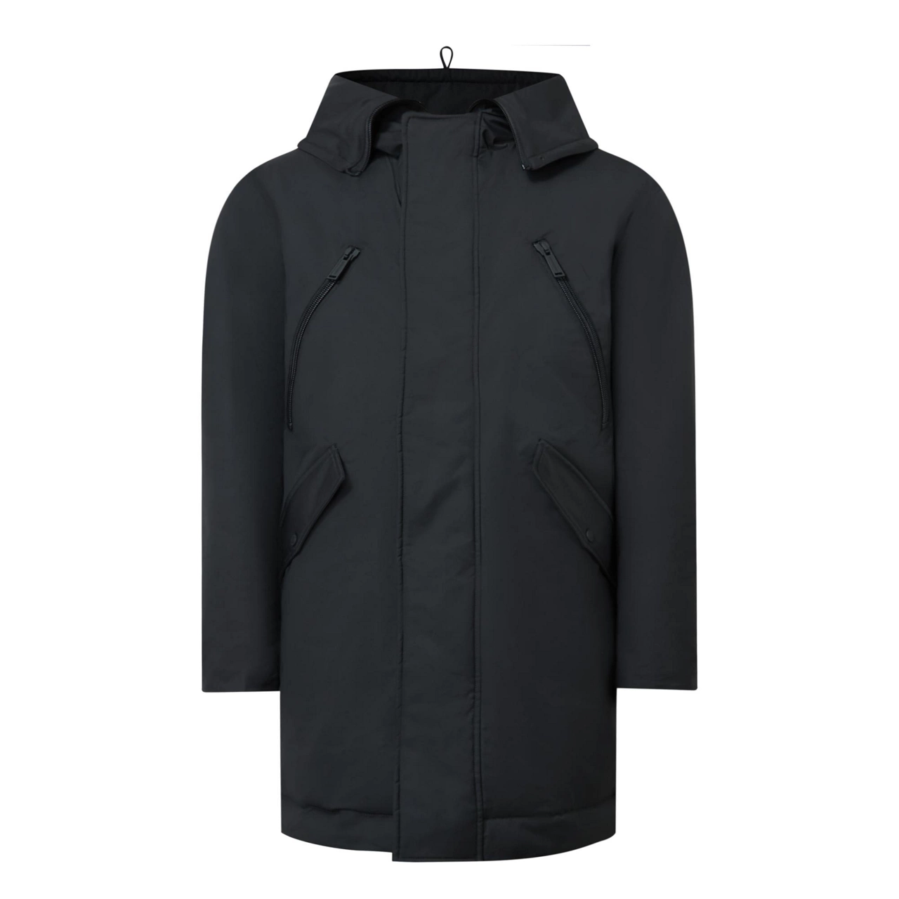 DSQUARED2 Techno Down Padded Water-Proof Parka - Black