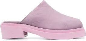 Eckhaus Latta Zoe 55mm leather mules Pink