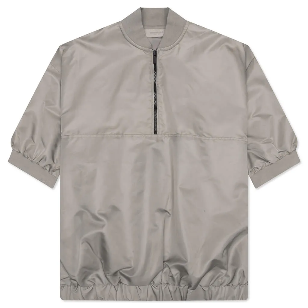 Essentials Half Zip Pullover - Desert Taupe