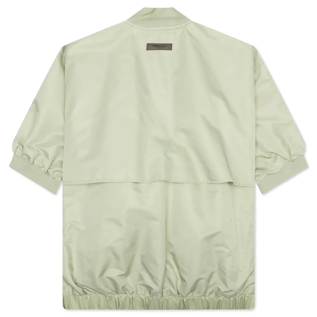 Essentials Half Zip Pullover - Seafoam