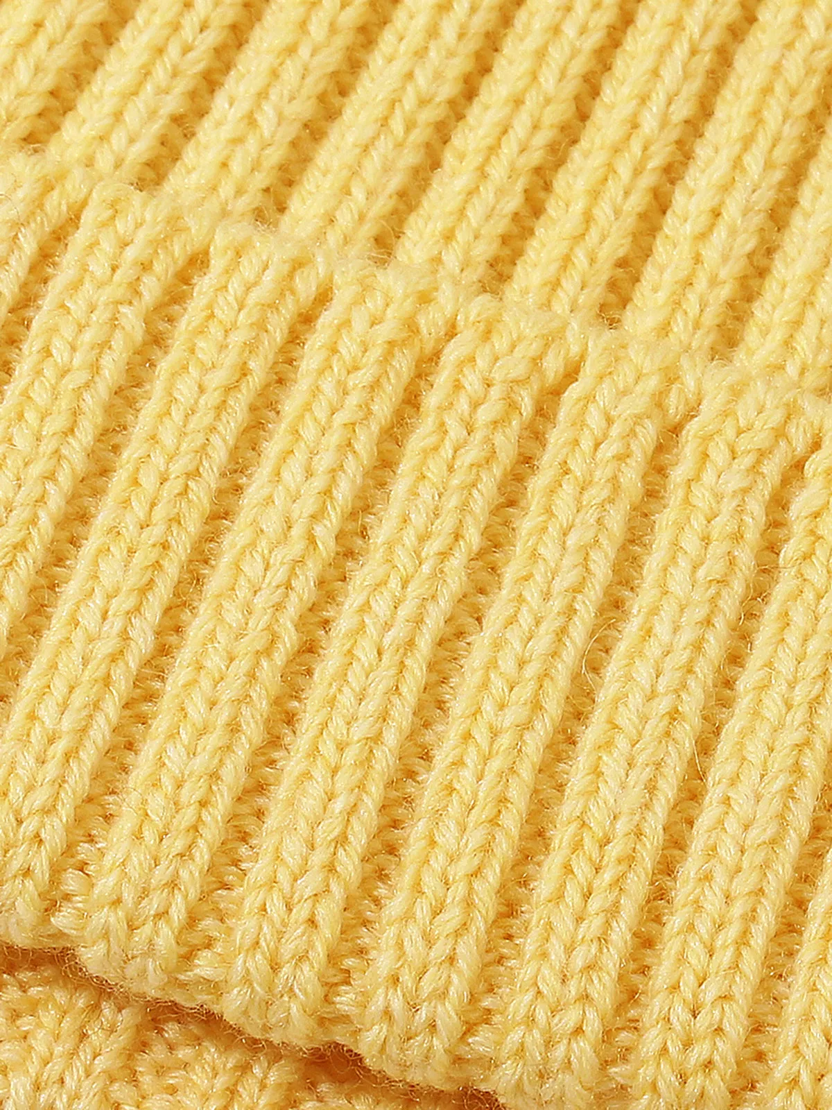 Extrafine Merino Hat Yellow