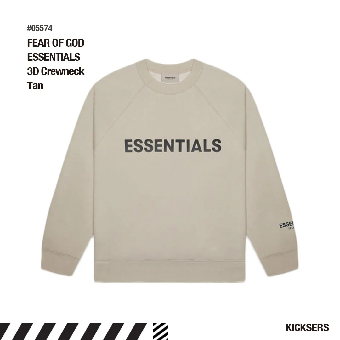 FEAR OF GOD  |Crew Neck Pullovers Unisex Street Style Long Sleeves Plain