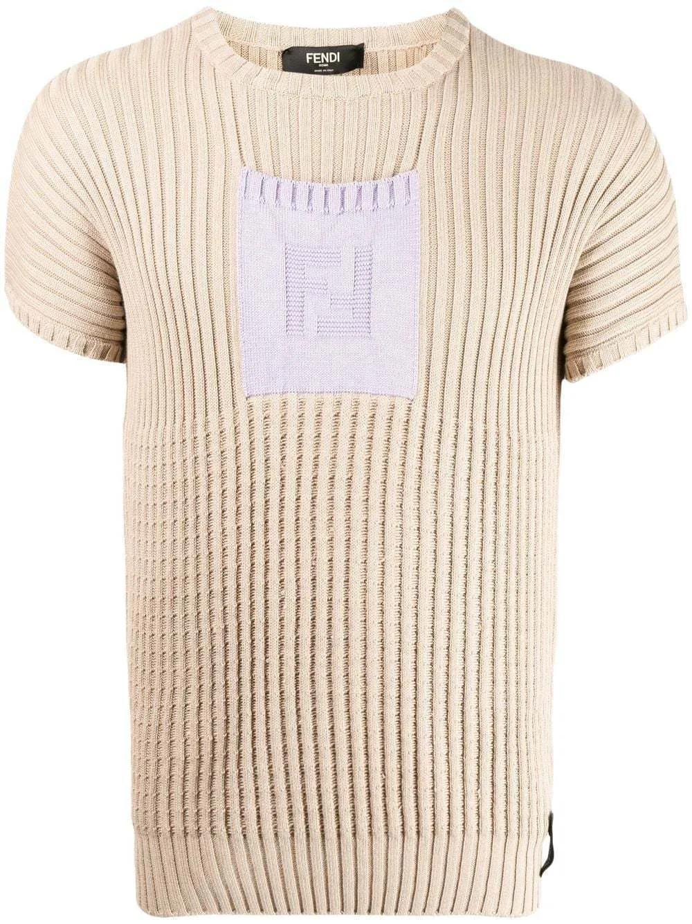 FENDI  |Crew Neck Pullovers Unisex Cashmere Street Style Cotton