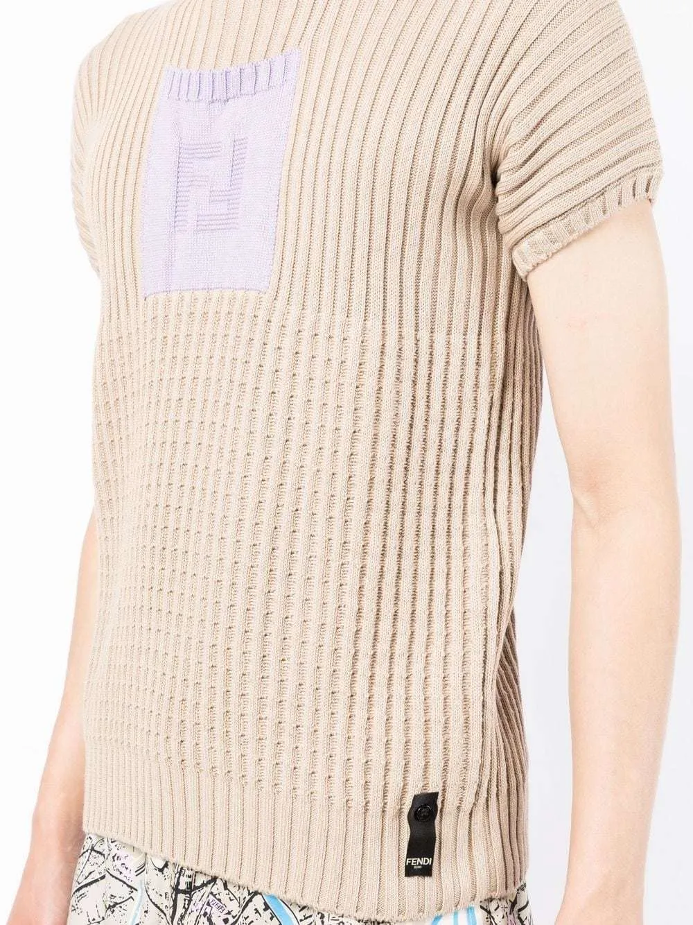 FENDI  |Crew Neck Pullovers Unisex Cashmere Street Style Cotton