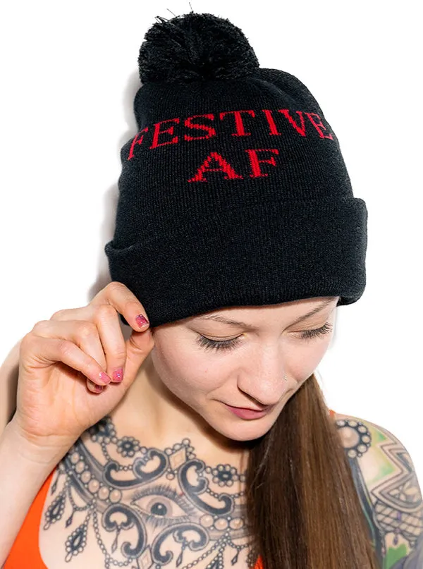 Festive AF Beanie