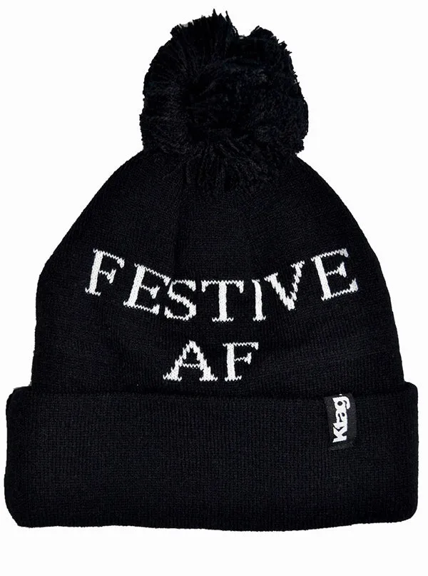 Festive AF Beanie