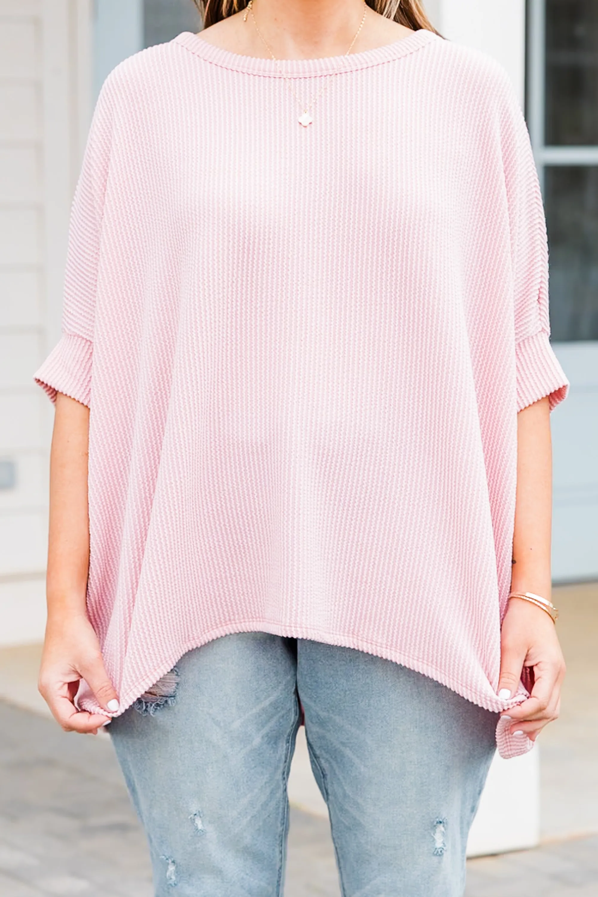 Fierce As Fire Top, Blush