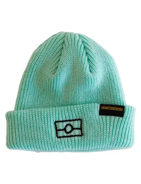 FLAG BEANIE - AQUA