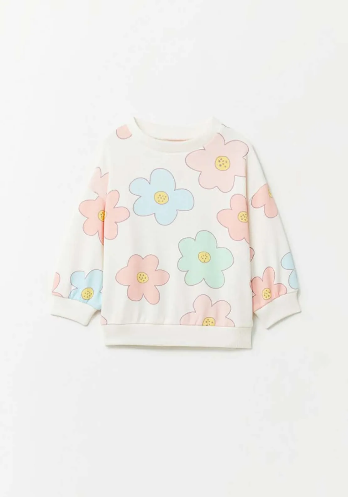 Floral Jumper - Blue