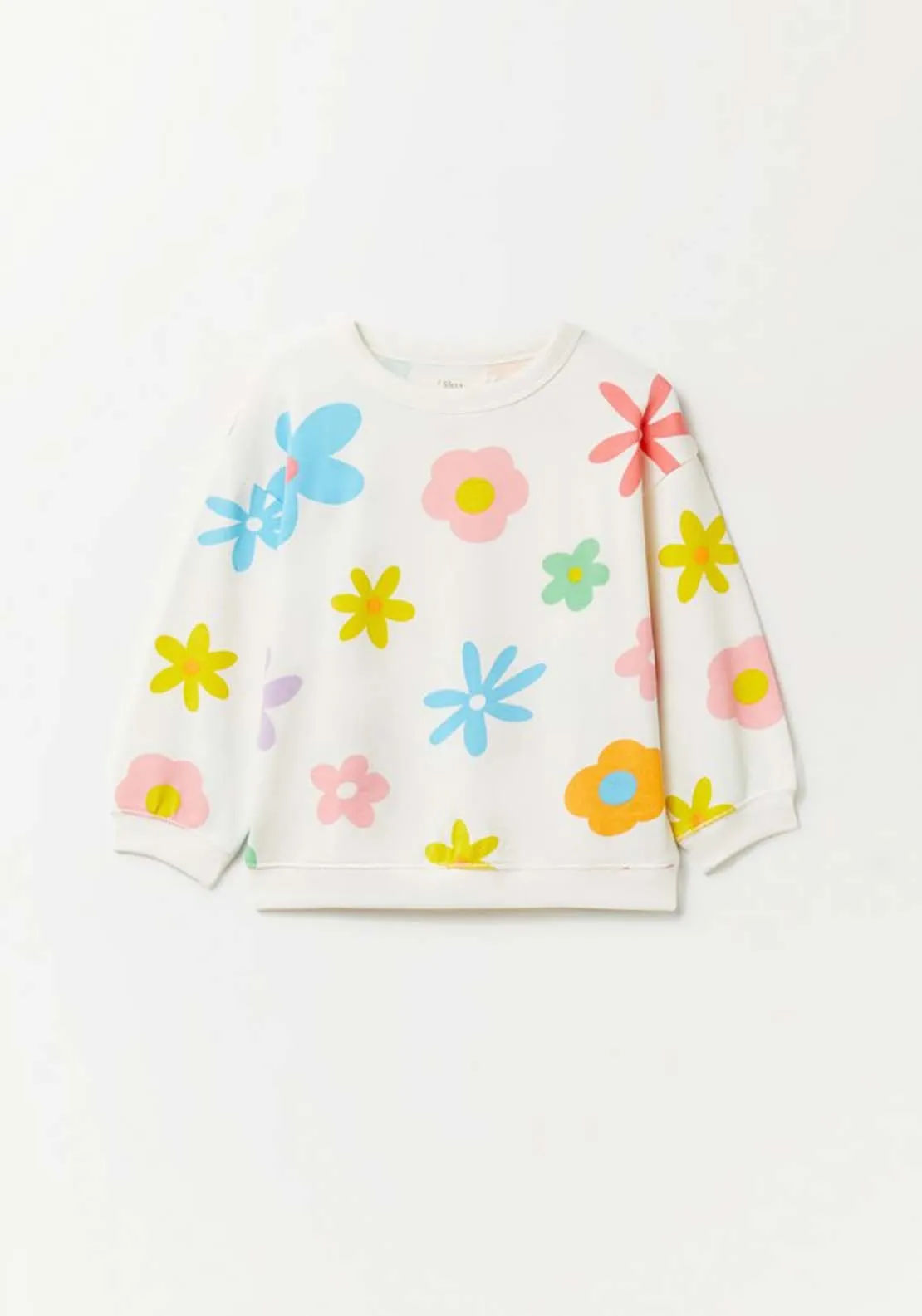 Floral Jumper - White