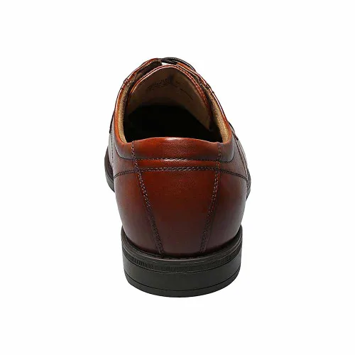 Florsheim Midtown Cognac Leather Cap Toe Oxfords