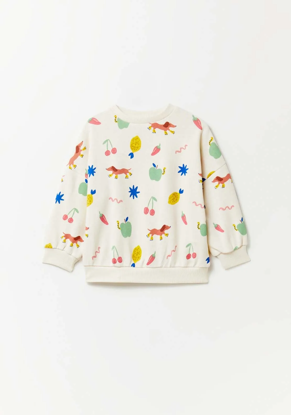 Fruit Sweatshirt - White