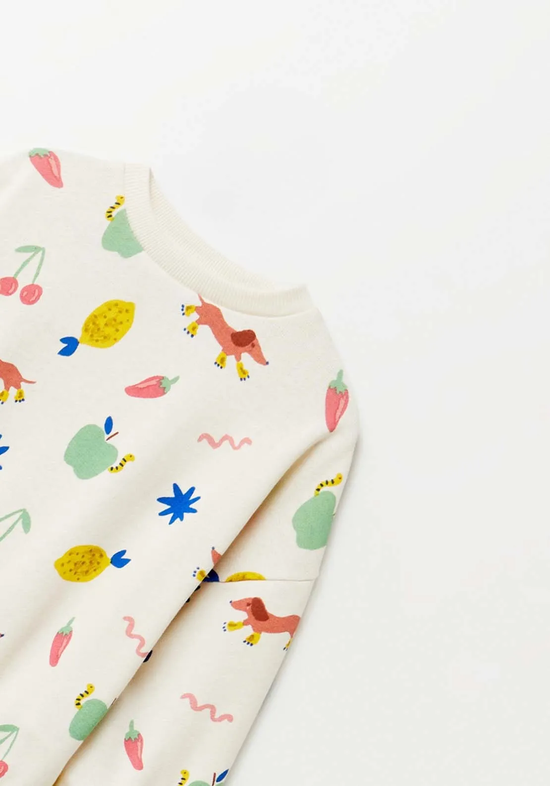 Fruit Sweatshirt - White