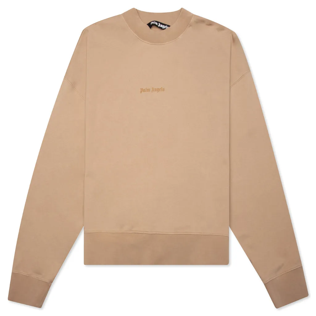 GD Reverse Logo Crewneck - Beige