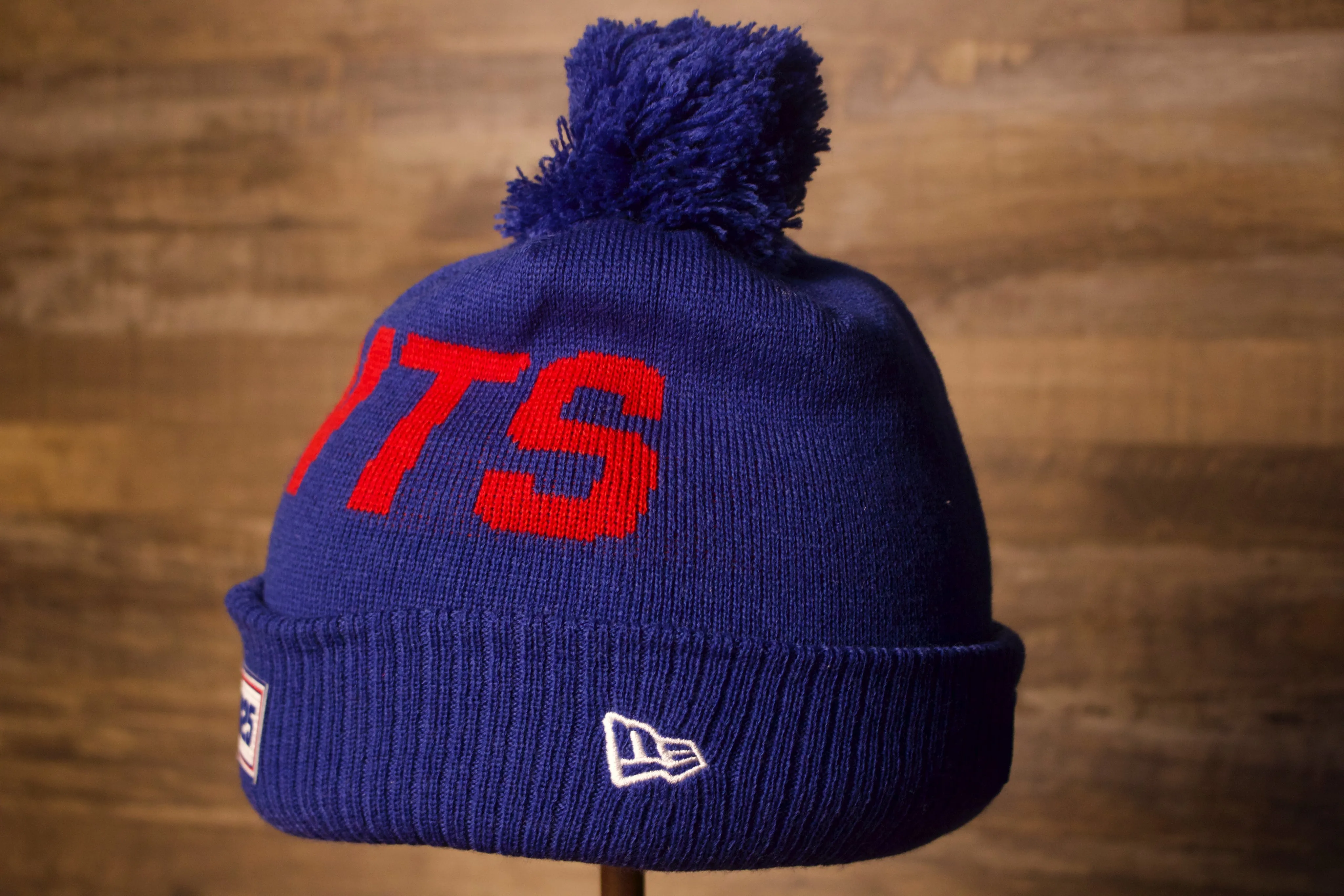 Giants Beanie | New York Giants 2019 On-Field Beanie | Giants Blue Winter Hat