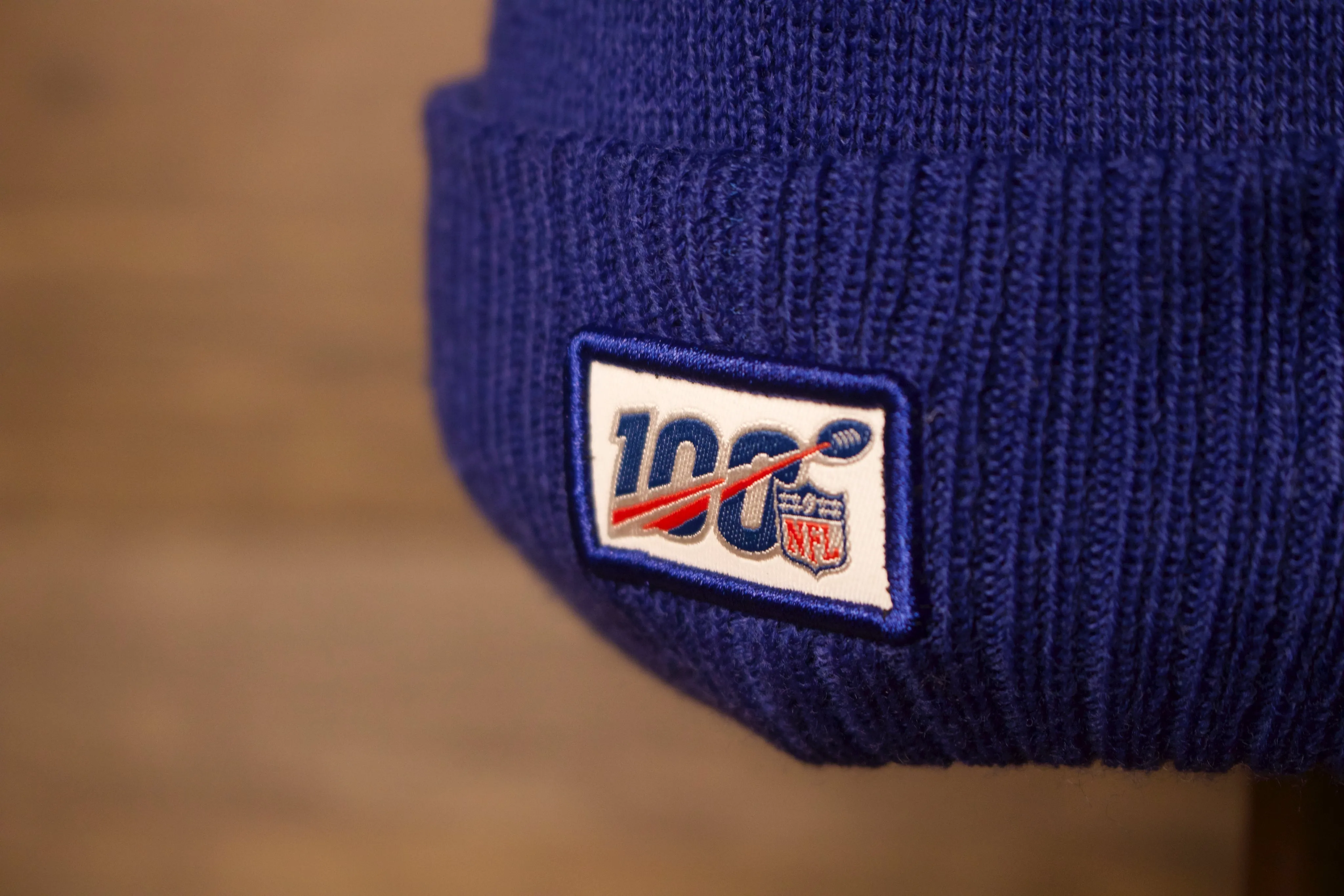 Giants Beanie | New York Giants 2019 On-Field Beanie | Giants Blue Winter Hat