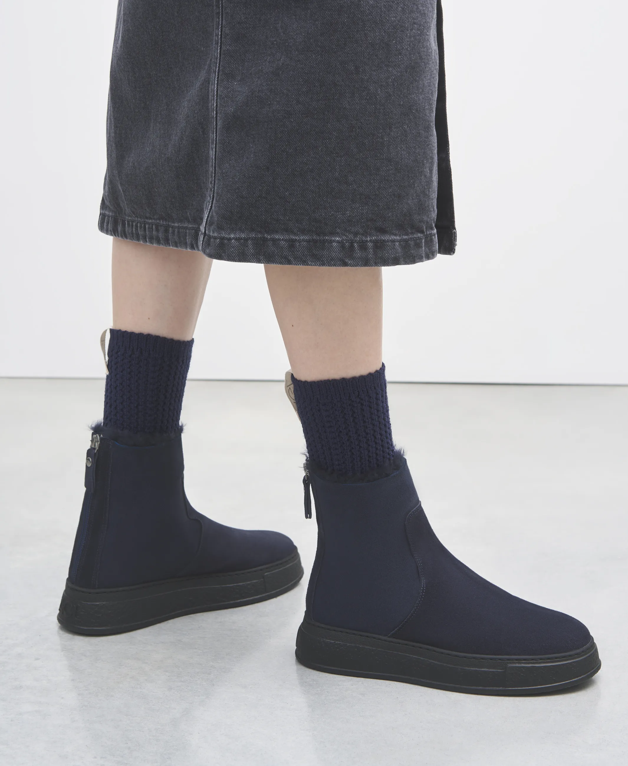 Giuly Warm Sheepskin ankle boot