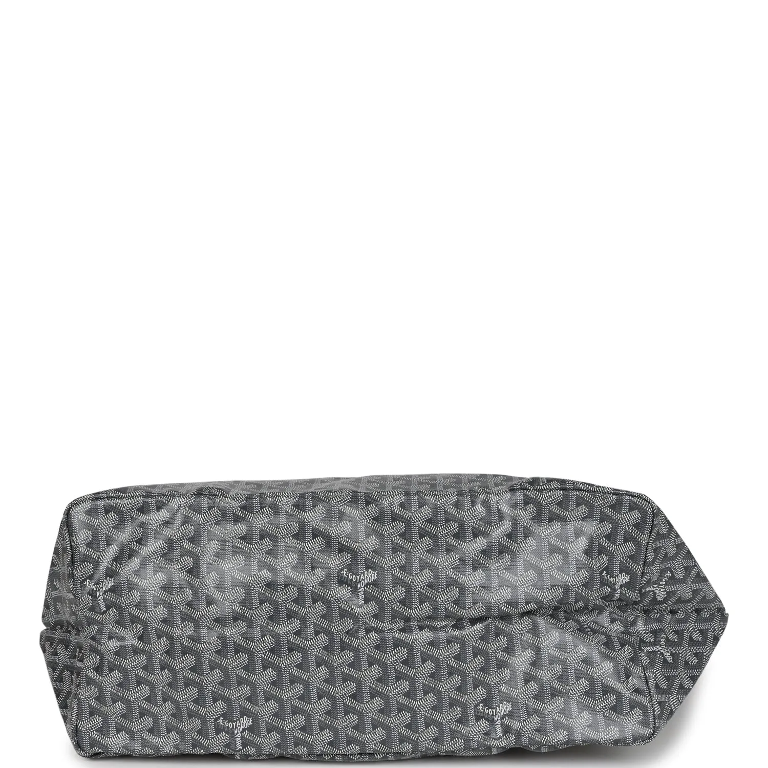 Goyard Goyardine Grey St. Louis GM Tote Bag Palladium Hardware