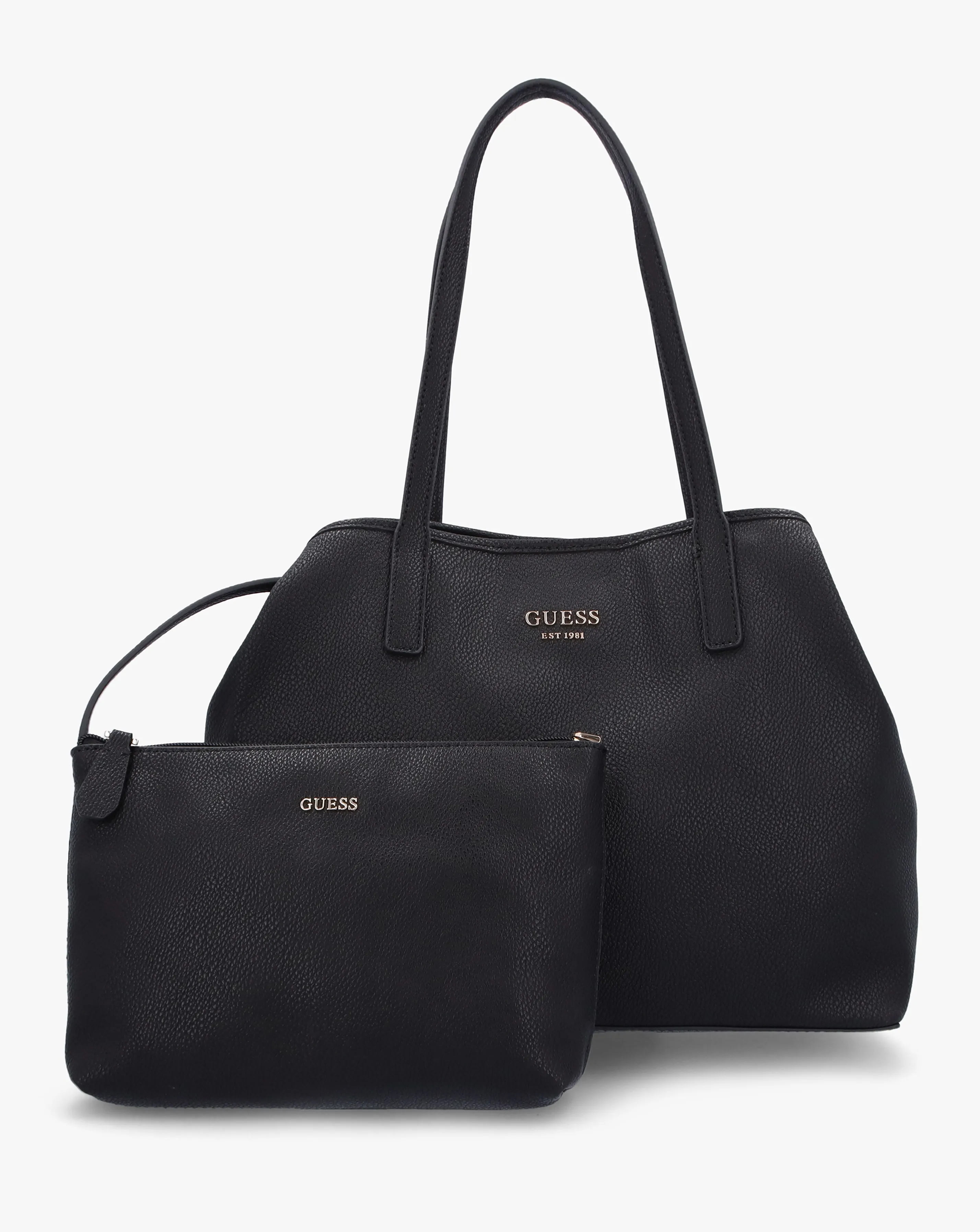 Guess Vikky II Black Tote Bag | Simply Be