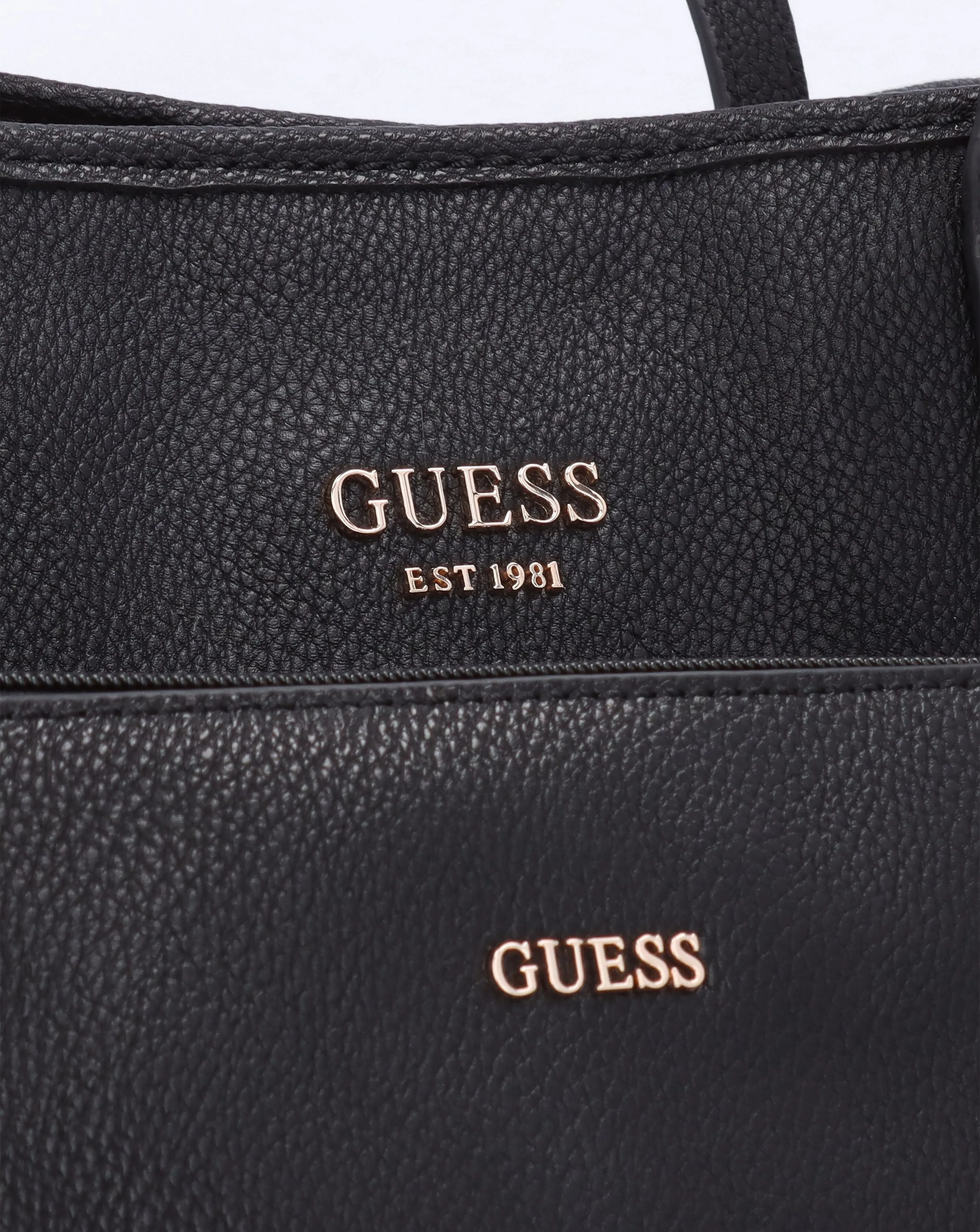 Guess Vikky II Black Tote Bag | Simply Be