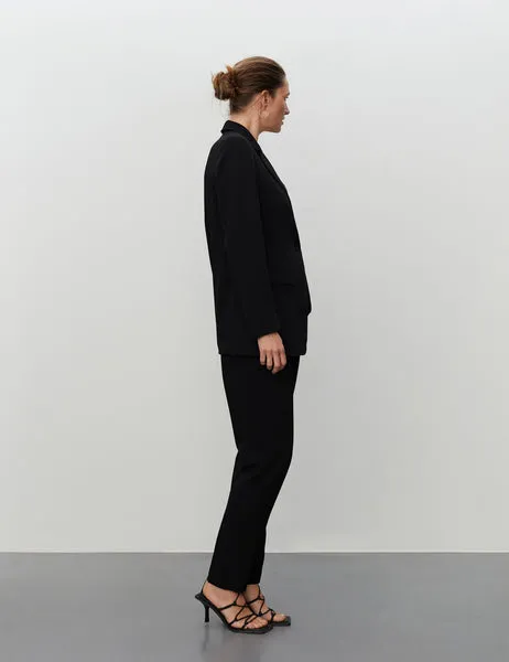 Hector Classic Gabardine Blazer Black