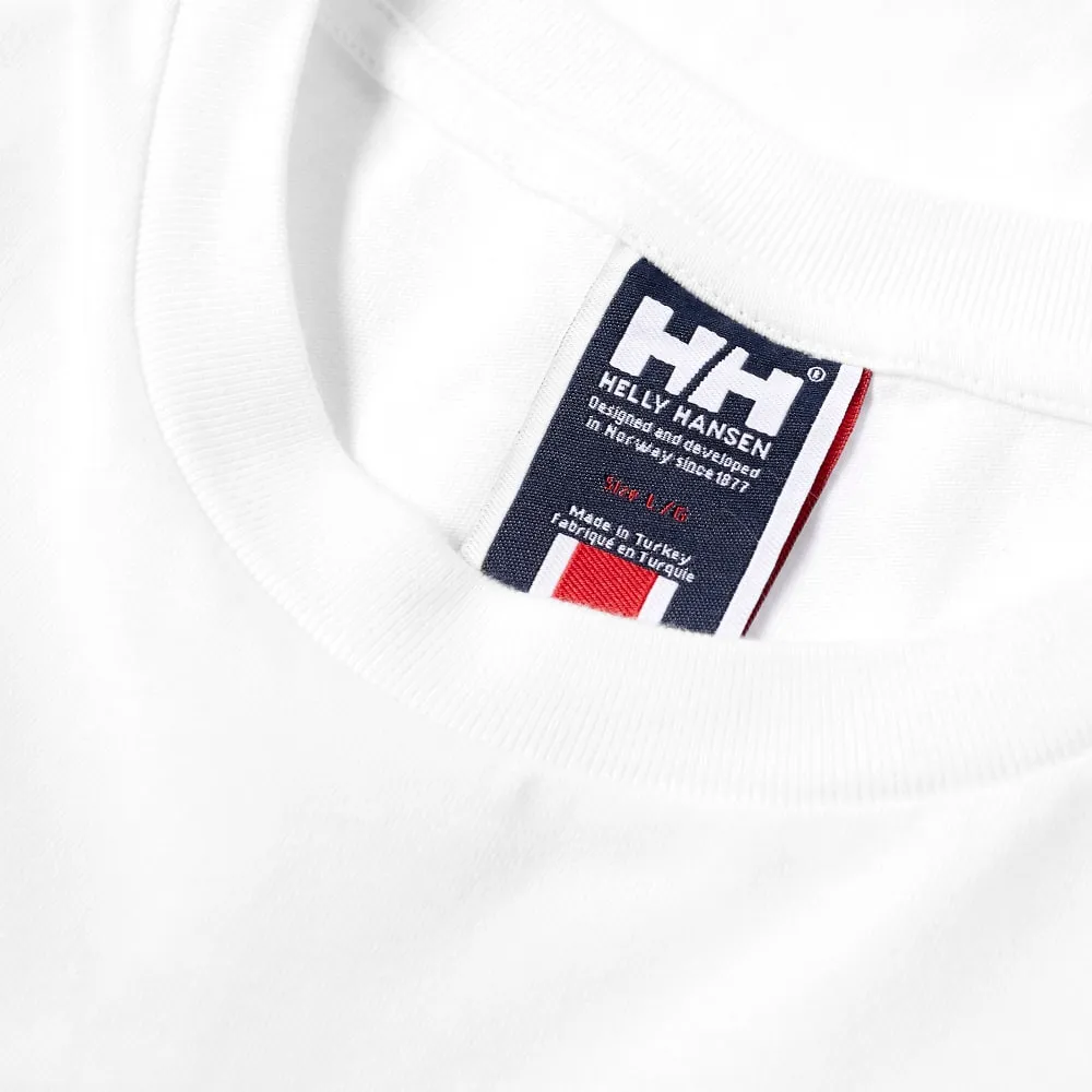 Helly Hansen Long Sleeve Ninety Five TeeWhite