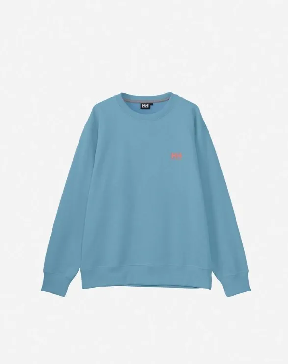 HELLY HANSEN  |Street Style Long Sleeves Plain Logo Sweatshirts