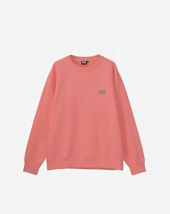 HELLY HANSEN  |Street Style Long Sleeves Plain Logo Sweatshirts