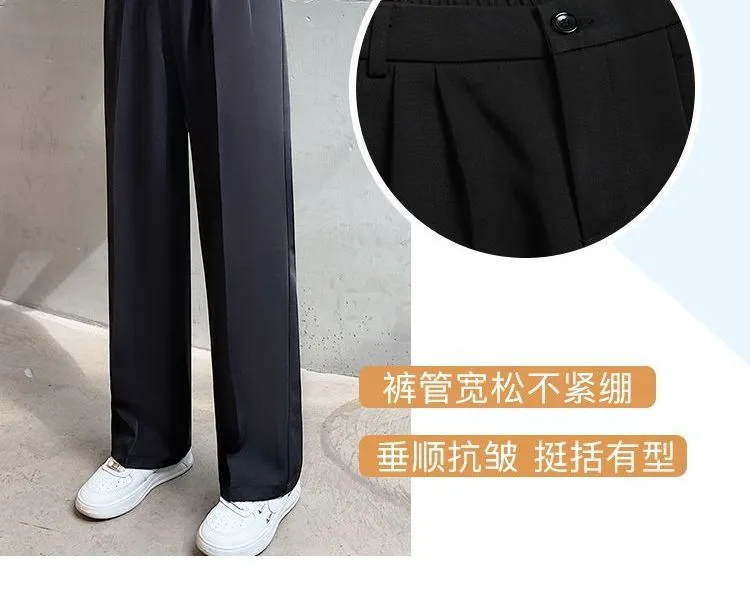 High-Waist Wide-Leg Trousers dd30