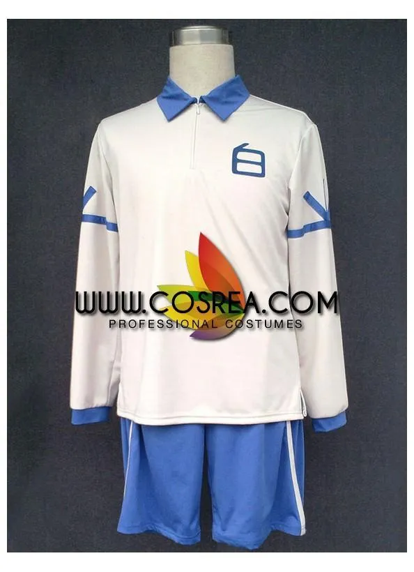 Inazuma Eleven Haku Team Summer Uniform Cosplay Costume