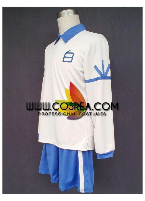 Inazuma Eleven Haku Team Summer Uniform Cosplay Costume