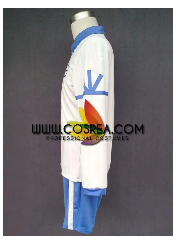 Inazuma Eleven Haku Team Summer Uniform Cosplay Costume