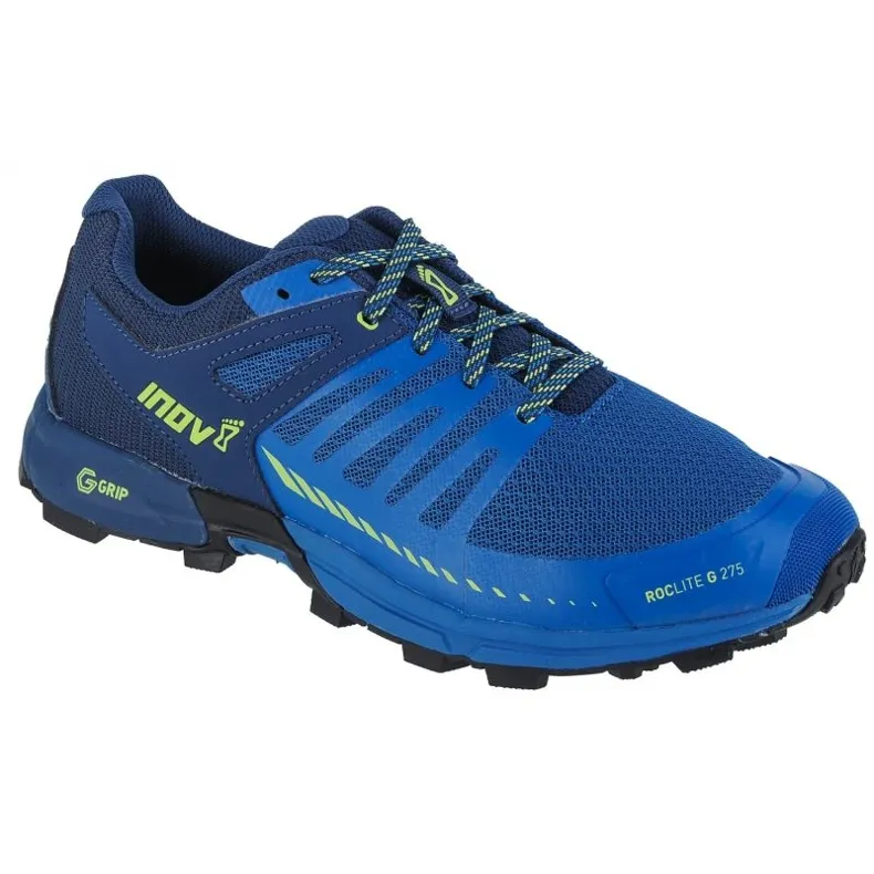 Inov-8 Roclite G 275 V2 M running shoes 001097-BLNYLM-M-01 blue