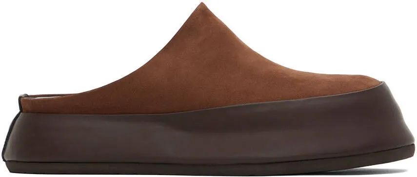 Jacquemus Brown Le Raphia 'Les Mules Goia' Mules