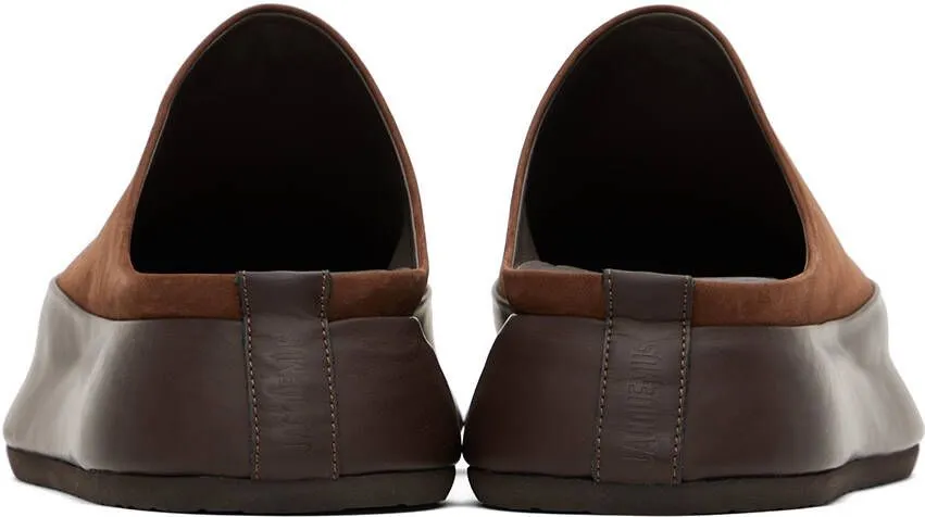 Jacquemus Brown Le Raphia 'Les Mules Goia' Mules