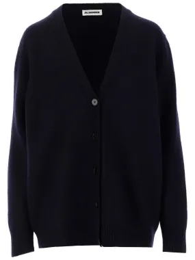 Jil Sander V-Neck Buttoned Cardigan