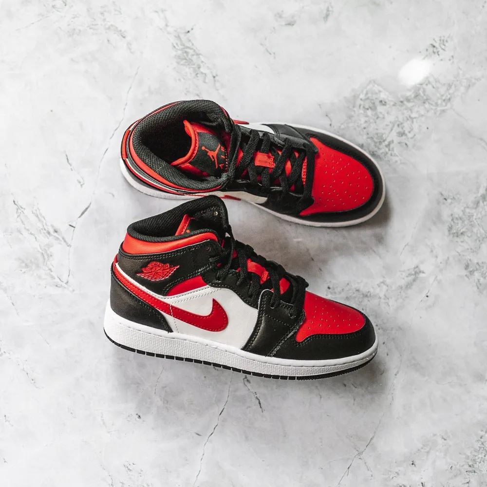 Jordan 1 Mid Bred Toe (GS)