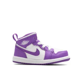 Jordan 1 Mid (TD) - Purple Venom/White