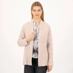 Just White Cardigan - Style J1968 (Blush)