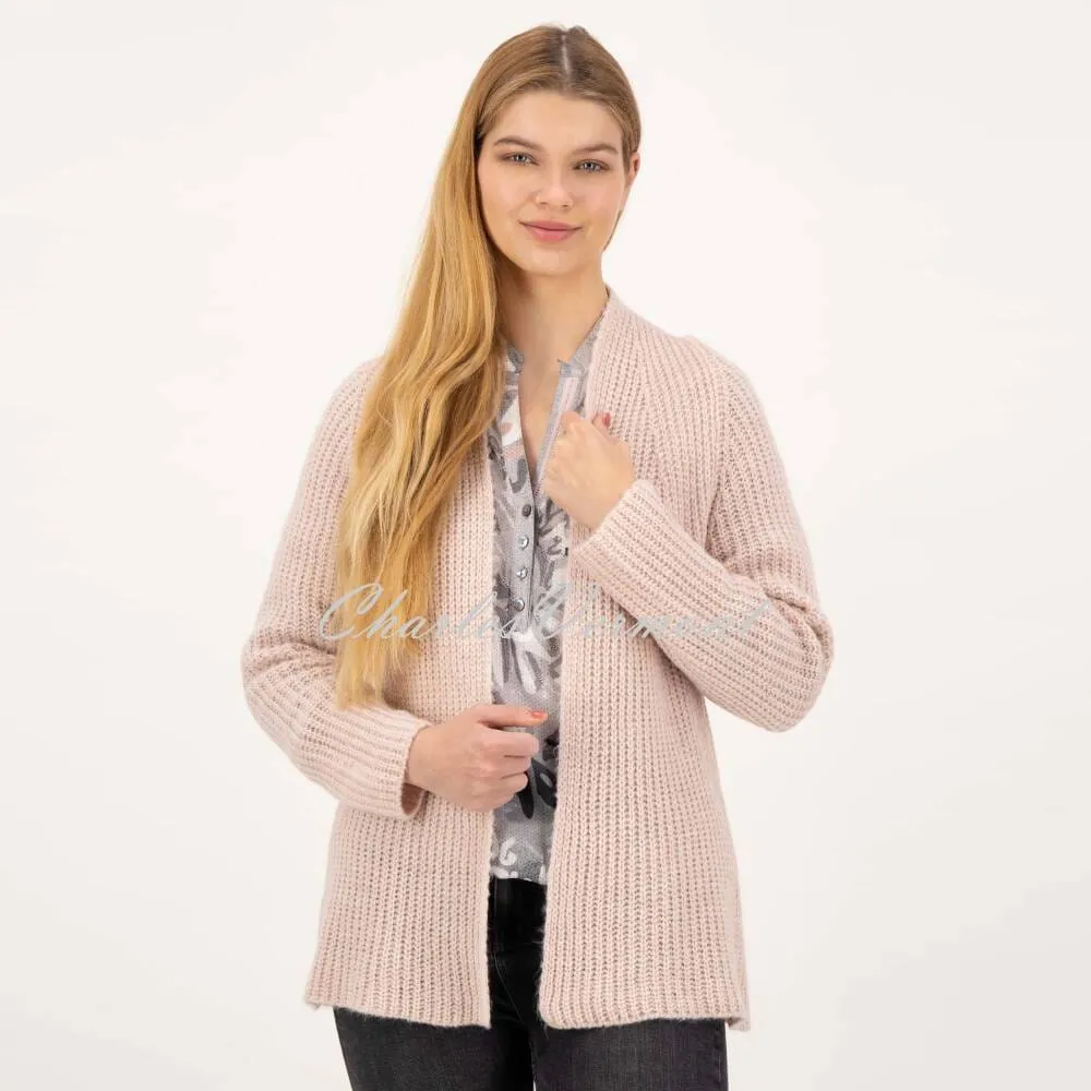 Just White Cardigan - Style J1968 (Blush)