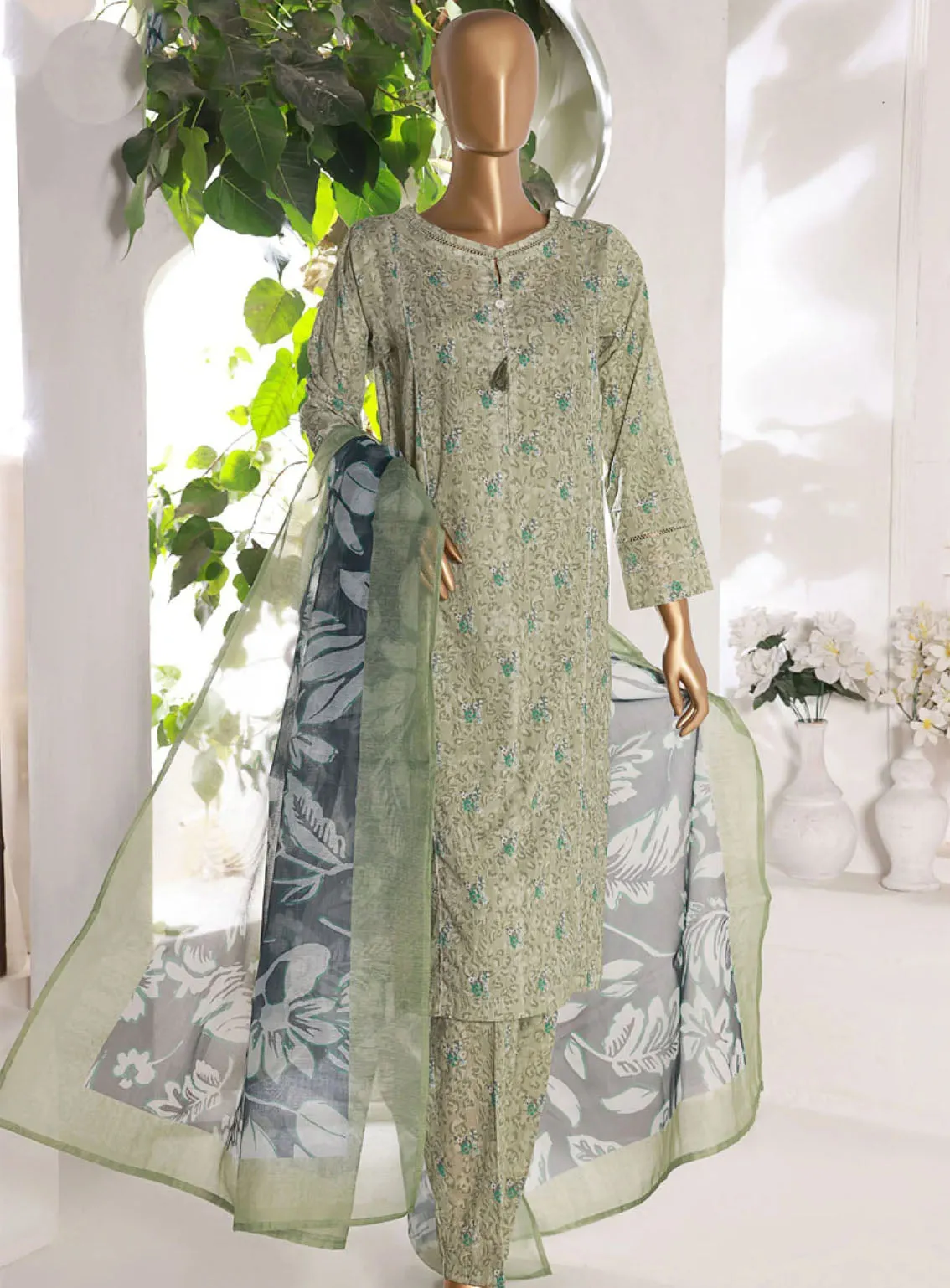 Kaavish By HZ Textile Printed Co-Ords Lawn Stitched Suit - HZ24KPL D-404