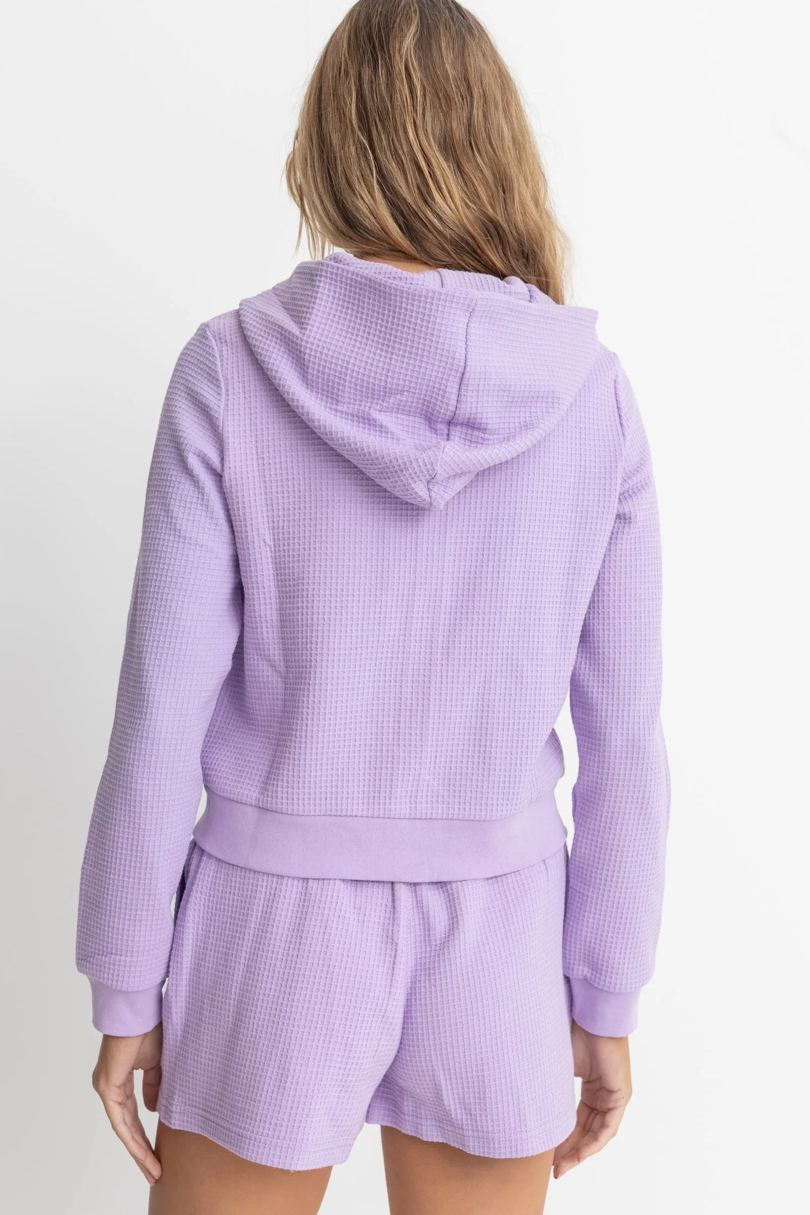 Light Layers Zip Up Lavender