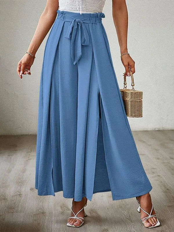 Loose Pleated Wide Leg Women pants