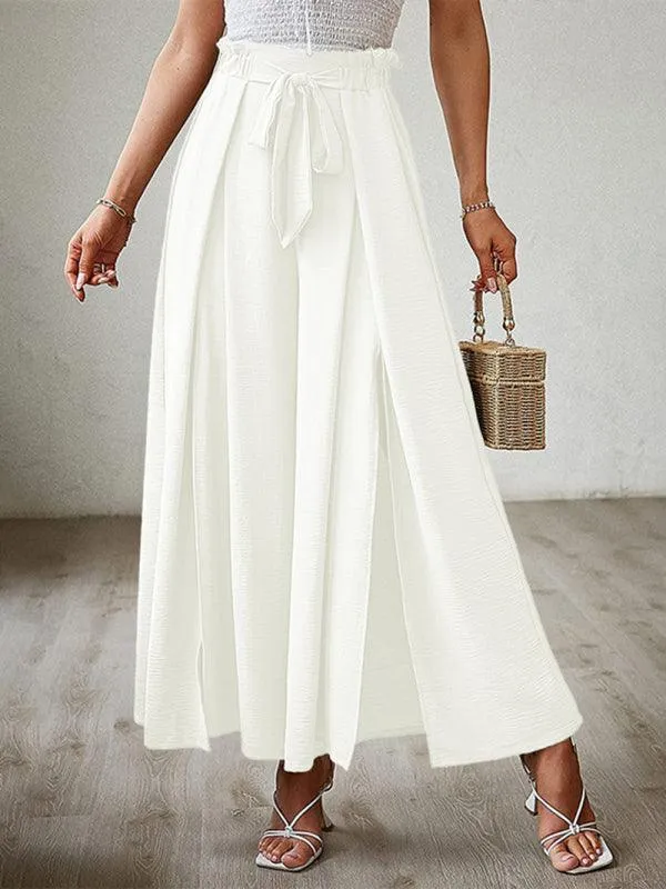 Loose Pleated Wide Leg Women pants