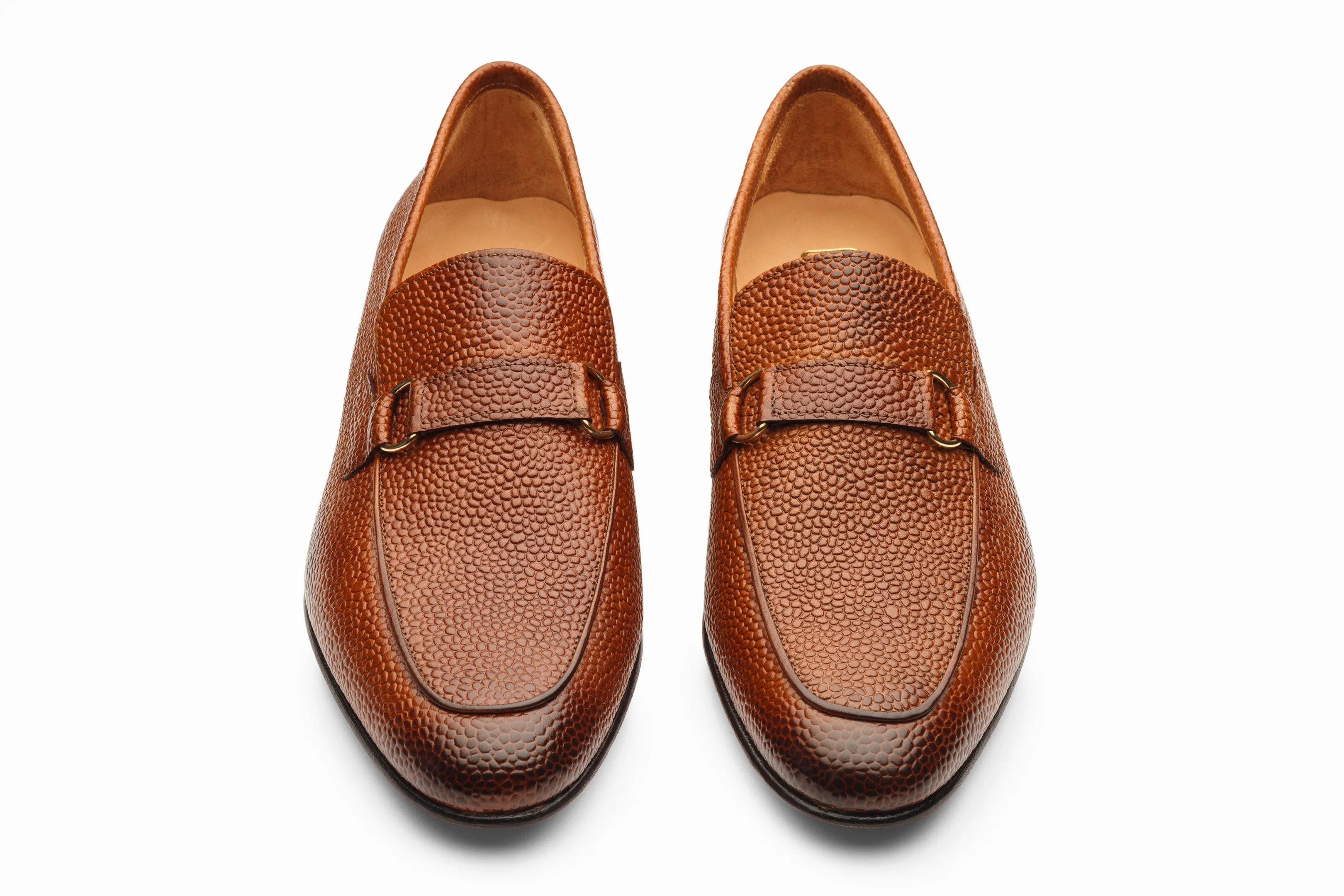 Lorenzo Leather Loafers- Cedar Grain