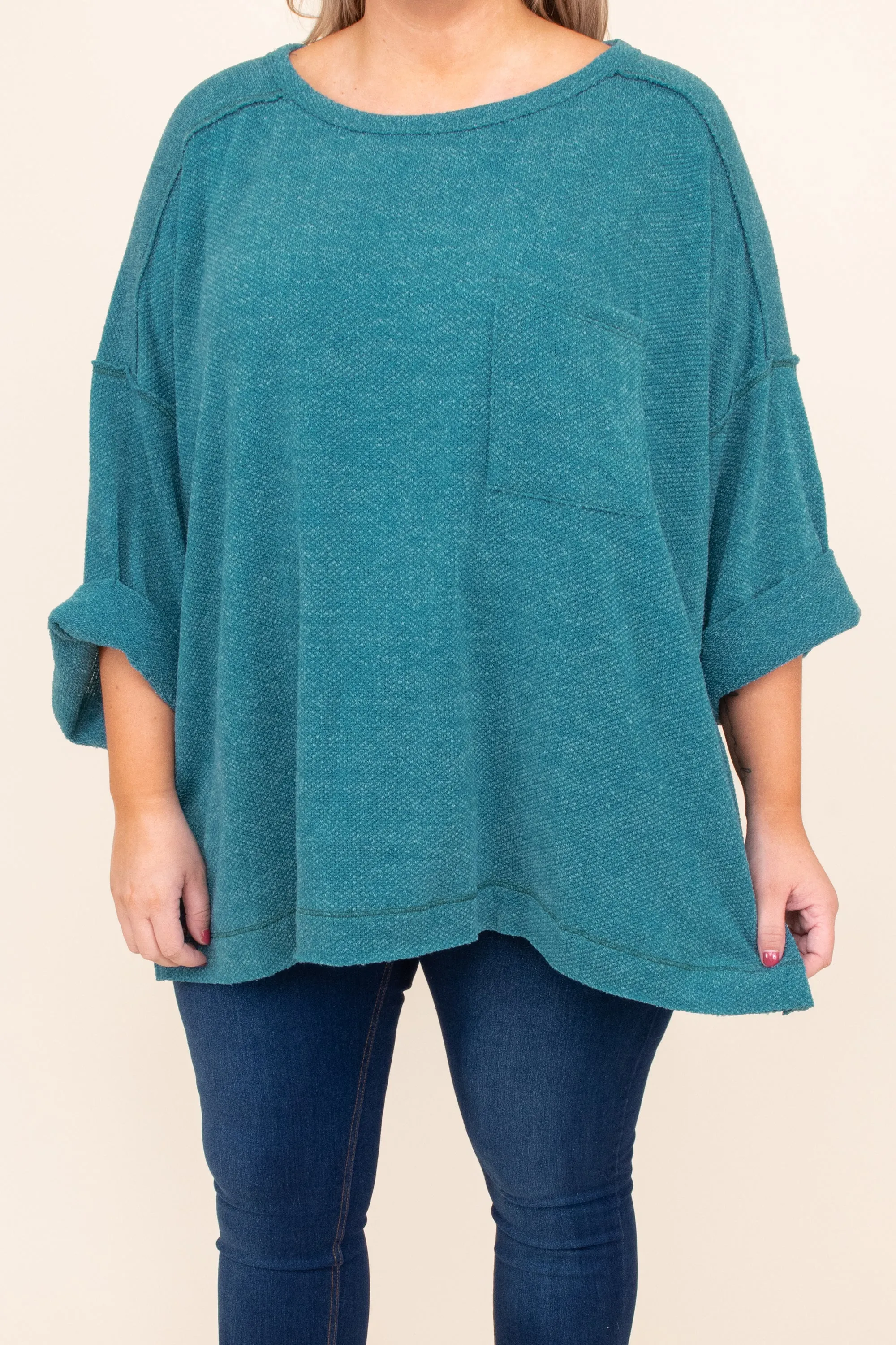 Made To Perfection Top, Teal