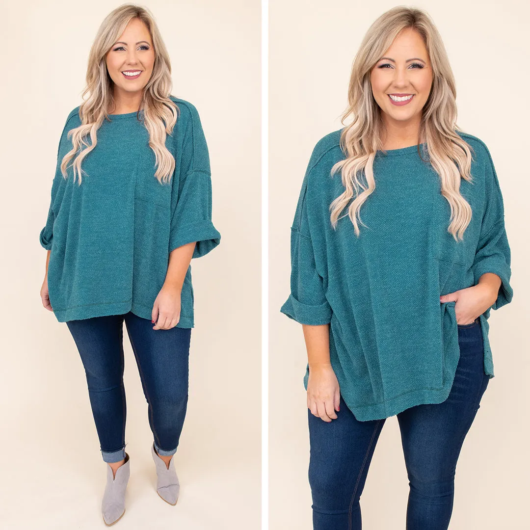 Made To Perfection Top, Teal