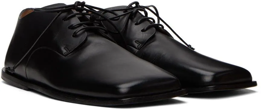 Marsèll Black Spatola Oxfords