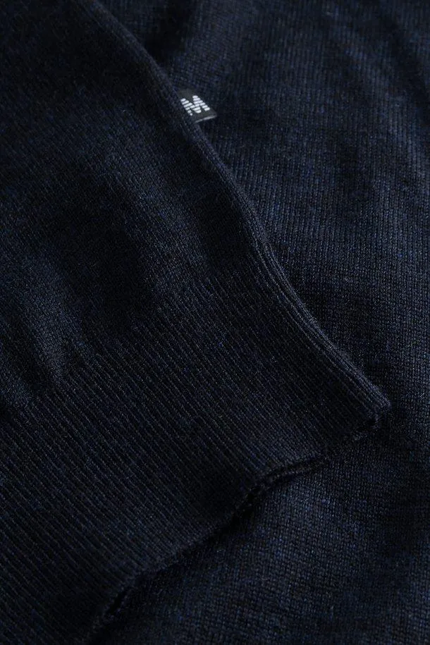 Matinique Jambon Cardigan in Dark Navy